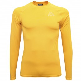 Kappa Maglia Termica Intima Kombat Vurbat Giallo